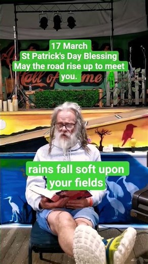 Gaelic Blessing, May the road rise up to meet you, Anon read by Thundercloud