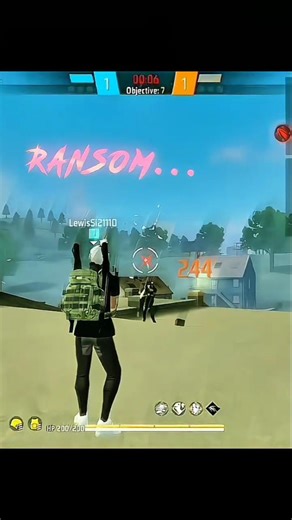 🔥FREE FIRE Ransom Song Edit One Tap Headshot😈💥#Shorts
