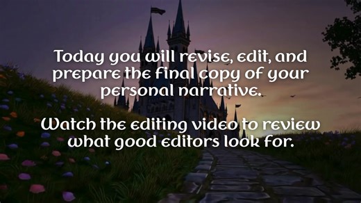✍️ Writing Warriors: Day Nine — Edit & Publish Today our writers...