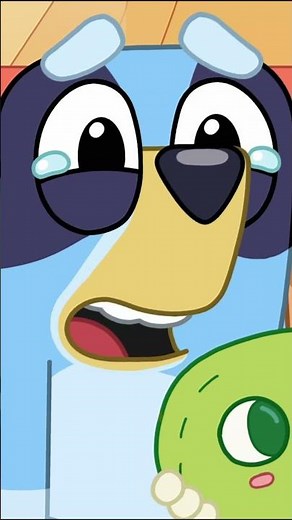 Serious please face 💙 | Bluey