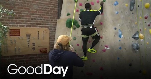 Ryan is checking out Pipeworks, a climbing and fitness gym