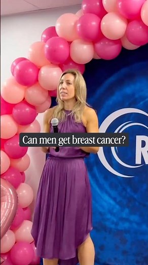 Can men get breast cancer? The answer is yes, and awareness matters. 💙 #breastcancer #foryou
