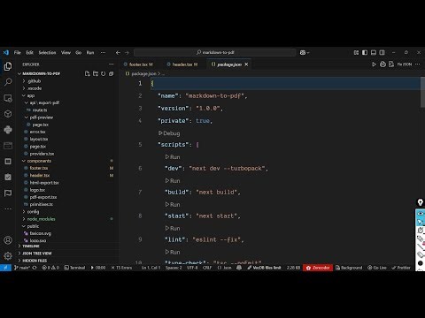 Build a Next.js Markdown Viewer & Editor in Browser to Export MD to HTML & PDF in TypeScript