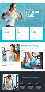 Reach Your Sport Goals - Website Template by Nicepage