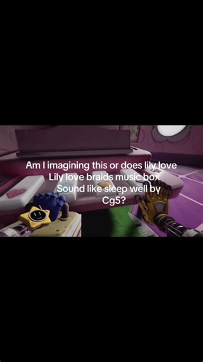 Am I just imagining things or did the developer actually put sleep well in the music box #lillylovebraids #sleepwell #cg5 @CG5