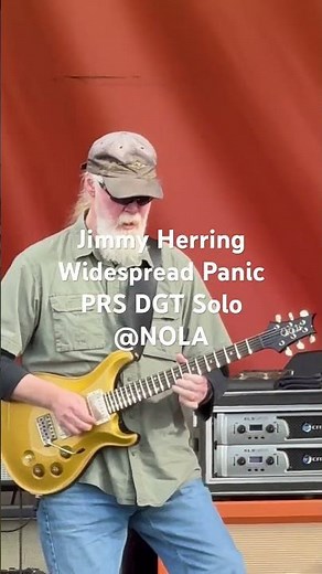Jimmy Herring Widespread Panic PRS DGT Guitar Solo @NOLA