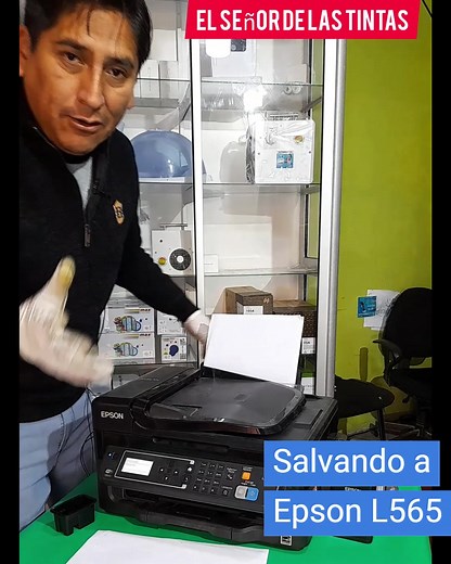 "🛠️ ¡Ahorra Dinero! Aprende a Destapar el Cabezal de tu Epson L565 🖨...