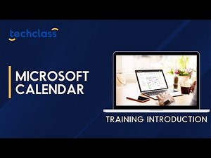 Microsoft Calendar Training Introduction Video