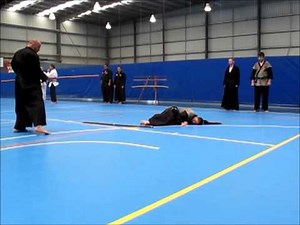Anderson Bushi Kai. Shodan, Bo Staff Display.