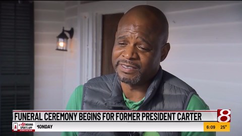 Funeral ceremony begins for former President Carter