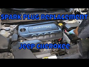 How to Replace spark plugs on 2017 Jeep Cherokee| NGK Iridium