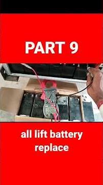 How To Replace Your Lift Battery (Step by Step Guide) battery maintenance, electric lift maintenance