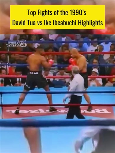 David Tua vs Ike Ibeabuchi Highlights #boxing | Boxing USA