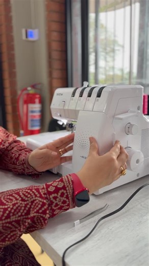 Sew & Grow Sewing School on Instagram: "🌟 Meet the new kid on the block: the Brother Airflow 3000! ✨ This sewing superstar threads itself with a breeze thanks to its air threading magic and advanced needle threader. Get ready to stitch effortlessly and let your creativity soar with up to 1,300 stitches per minute. Let the sewing adventures begin! #BrotherAirflow3000 #SewAndGrowSA #SewingMagic"