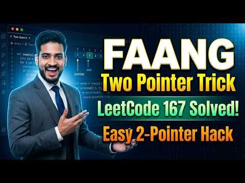 Leetcode 167. Two Sum II - Input Array Is Sorted | Java | Pattern 2 : Two Pointers