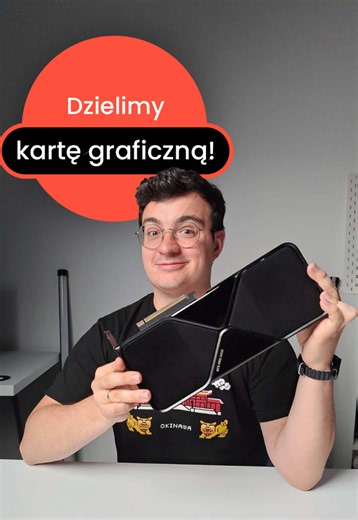 Wiedziałeś, że kartę graficzną można podzielić? Zobacz, co to daje! #gpu #rtx#rtxpro6000blackwell #nvidia #pctips (ft. @ZMASLO 🖥️)