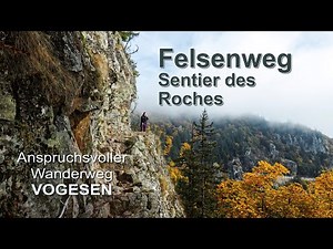Sentier des Roches - one of the most demanding hikes in the Vosges (4K)