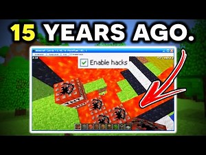 What Were The FIRST Minecraft Hacks Like?
