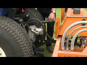 SISIS Veemo MK 2 Tractor Mounted Scarifier for Golf Course Maintenance