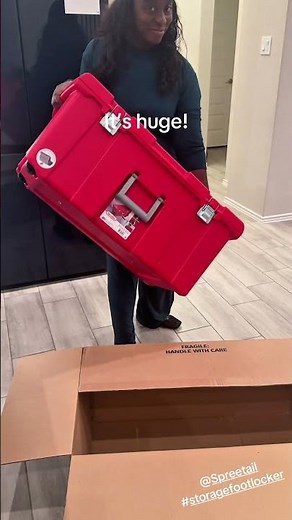 This lockable storage trunk is a game changer 🚚