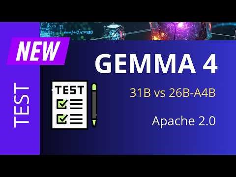 NEW GEMMA 4 beats GPT-5.4: The A4B Model