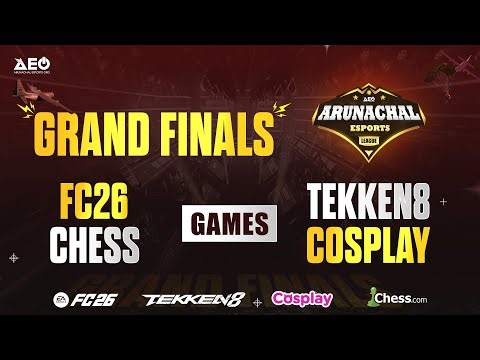 GRAND-FINAL COSPLAY, E-CHESS , TEKKEN , FIFA-26,