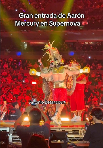 Gran entrada de Aarón Mercury en Supernova 🥊 @Aaron Mercury | olive tree