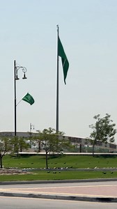 Saudi Flag by Al Khobar Corniche #alkhobar #ExpatExperiences | Saudi Arabia Expat Life Adventures with Kuzhangaira Family