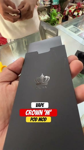 crown m pod mod #crown #podmod #vape