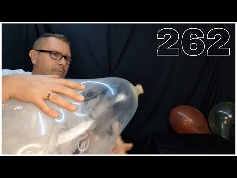 262 - nonpop balloon blowing and deflating Q18 several times