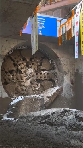 How TBM Machines Dig Tunnels Under the Sea 😳 #tbm #tunnel