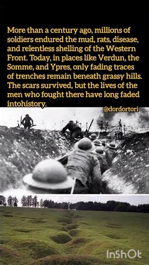 Fading Traces of Trenches, Forgotten Lives of Soldiers, #history #soldier #didyouknow #facts #war