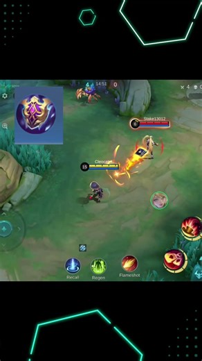 Athena's Shield vs Radiant Armor #mobilelegends #mlbbcreator