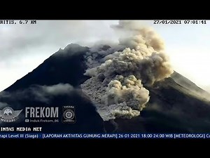 El volcán Merapi entra en erupción en Indonesia | AFP