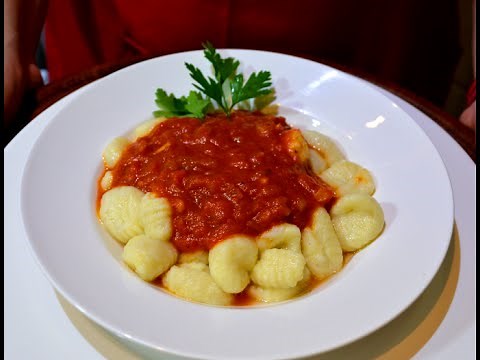 Homemade potato gnocchi STEP BY STEP