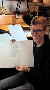 Watch Hand Drawn Animator Tyler draw Mini Maui from Moana 2! | Disney Animation Careers