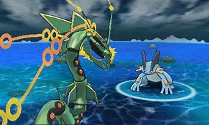 Rayquaza's Mega Evolution is the focus of the latest Pokemon Omega Ruby/Alpha Sapphire trailer