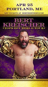 29K views · 364 reactions | The Tops Off World Tour is coming to Portland on April 25!!! Tickets are on sale NOW! Don't miss the party. | Bert Kreischer | Facebook