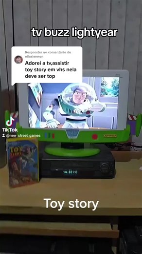 tv buzz lightyear #retrogame #coleção #nostalgia