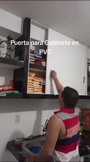 Puerta corrediza de PVC para cocina: Ideas y Tutoriales