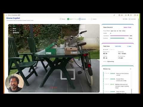 Drone Copilot: Voice-Controlled Drone + Autonomous Inspection with Gemini Live API