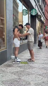 Hot French stranger picked up at Starbucks. 🇫🇷🔥 Want to know how it went? Click the link for the full story! #FrenchHunk #StarbucksEncounter #MustWatch | JakePickups
