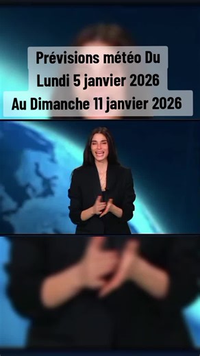 Prévisions météo du 5 au 11 janvier 2026 en France