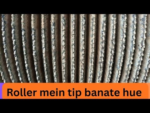 Roller mein tip..banate hue.... 👍👍 #video#full#chini#mill#video....