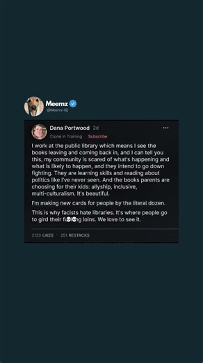 Library Worker Talks About Community Reading