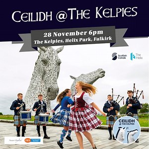 Join us for an unforgettable evening of music, laughter and high-energy dancing with our Ceilidh at The Kelpies! | The Helix