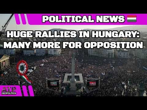 Huge Rallies in Hungary but Magyar & TISZA See Massive Turnout Ahead of Elections