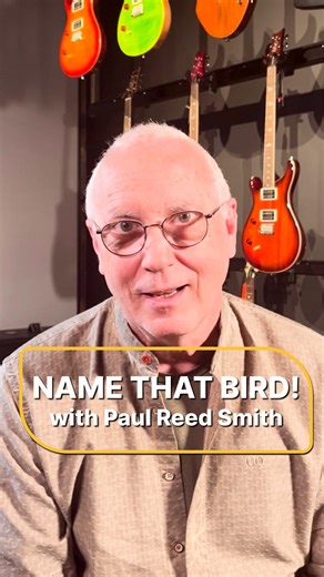 Paul Reed Smith...ornithologist? 🐦 Let’s see if the famed guitar builder can identify the bird inlays on PRS fretboards. . . . #prs #guitar #namethatbird #birdsofinstagram #guitarist | reverb.com