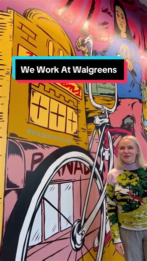 We work at Walgreens 💖🛍️ #wellness #ofcourse #fyp #marketing