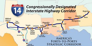 Interstate 14 could take 15-20 years to come to fruition